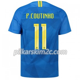 Koszulka Brazylia P.Coutinho 11 Precz Mistrzostwa Świata 2018 - Koszulki Piłkarskie